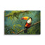 Unframed Canvas - Toucan in the Forest